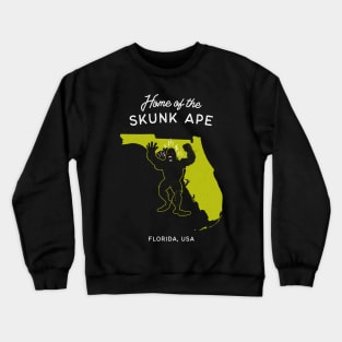 Home of the Skunk Ape - Florida USA Crewneck Sweatshirt